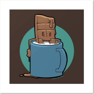 hot chocolate Posters and Art